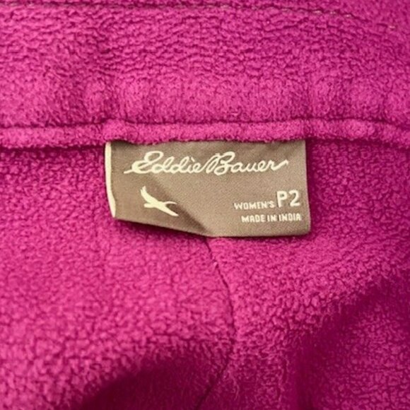 Eddie Bauer Fleece-Lined Pants - Grey/Fuchsia - 2P - Picture 7 of 8